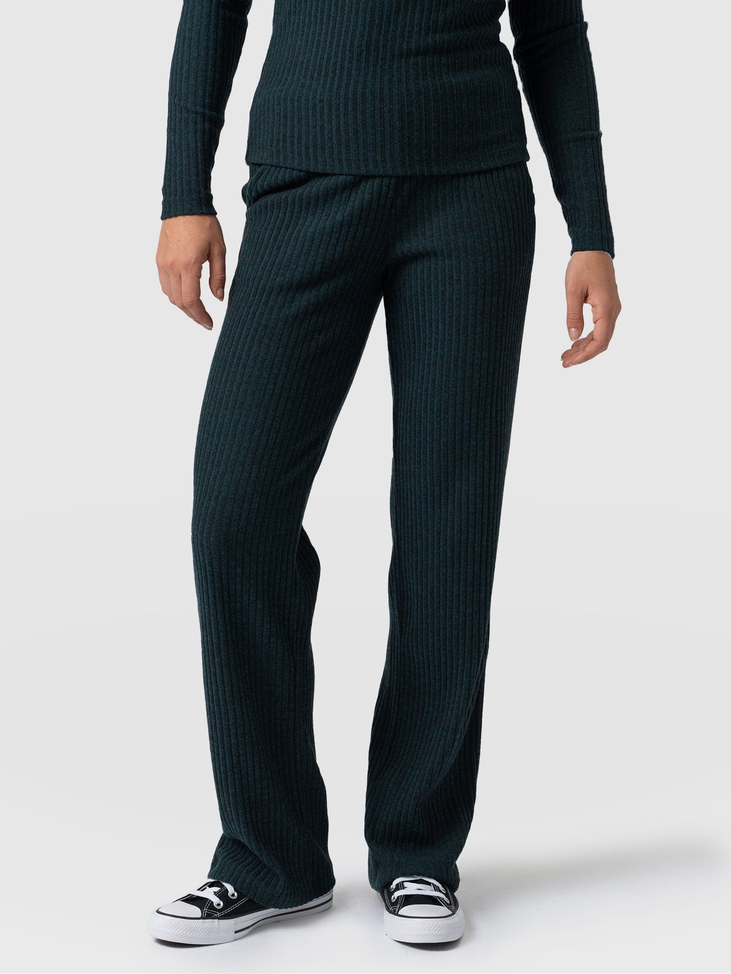 Apartment Pant Ribbed - Green Rib